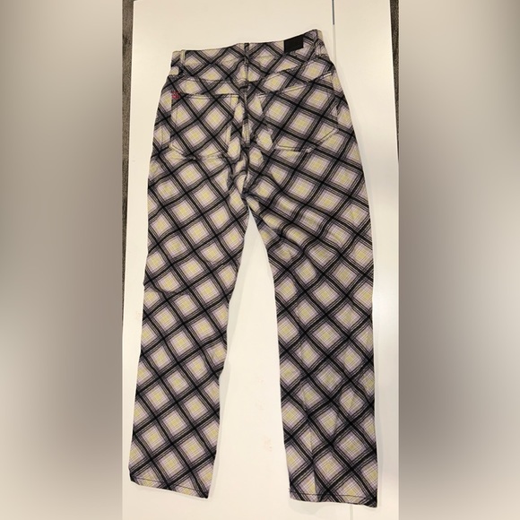 BDG checkered slim straight jeans size 27 - Picture 6 of 7